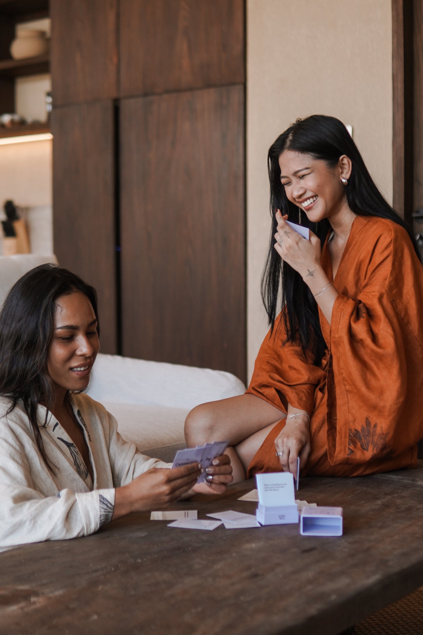 Ember Kimono — Handmade 100% Linen Comfort