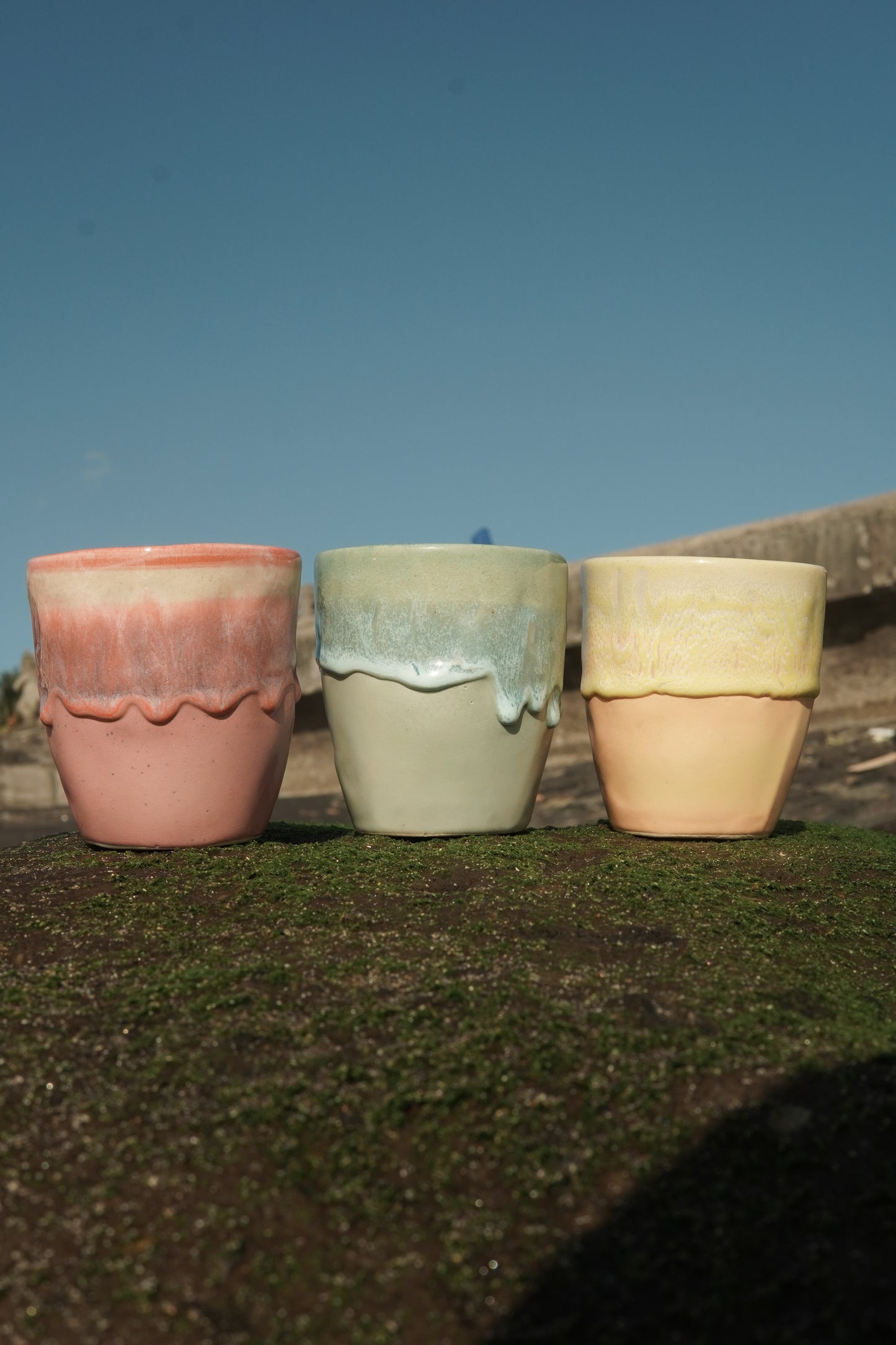 Coral Flow Tea Cup