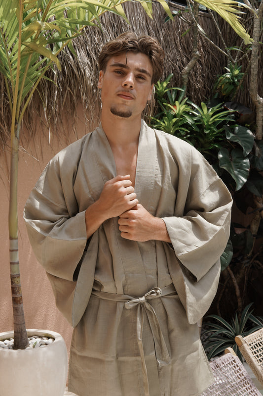 Kimono Silk Green