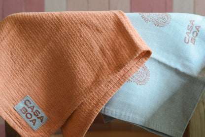 Orange Hand+ Kitchen Towel Set