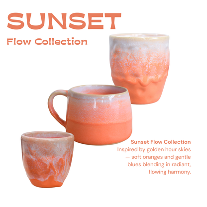 Sunset Flow Cup Set